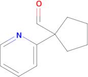 1-(Pyridin-2-yl)cyclopentane-1-carbaldehyde