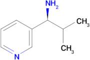 (S)-2-methyl-1-(pyridin-3-yl)propan-1-amine