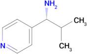 (R)-2-methyl-1-(pyridin-4-yl)propan-1-amine