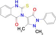 3-(1,5-Dimethyl-3-oxo-2-phenyl-2,3-dihydro-1H-pyrazol-4-yl)-2-thioxo-2,3-dihydroquinazolin-4(1H)-o…