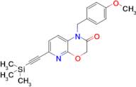 1-(4-Methoxybenzyl)-6-((trimethylsilyl)ethynyl)-1H-pyrido[2,3-b][1,4]oxazin-2(3H)-one