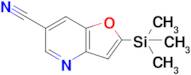 2-(Trimethylsilyl)furo[3,2-b]pyridine-6-carbonitrile