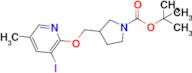 Tert-butyl 3-(((3-iodo-5-methylpyridin-2-yl)oxy)methyl)pyrrolidine-1-carboxylate