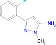 3-(2-Fluorophenyl)-1-methyl-1H-pyrazol-5-amine