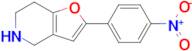 2-(4-Nitrophenyl)-4,5,6,7-tetrahydrofuro[3,2-c]pyridine