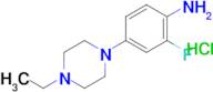 4-(4-Ethylpiperazin-1-yl)-2-fluoroaniline hydrochloride