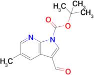 Tert-butyl 3-formyl-5-methyl-1H-pyrrolo[2,3-b]pyridine-1-carboxylate