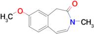 8-Methoxy-3-methyl-1,3-dihydro-2H-benzo[d]azepin-2-one