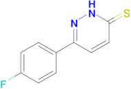 6-(4-fluorophenyl)-2,3-dihydropyridazine-3-thione