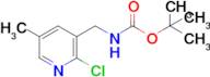 Tert-butyl ((2-chloro-5-methylpyridin-3-yl)methyl)carbamate