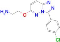 2-((3-(4-Chlorophenyl)-[1,2,4]triazolo[4,3-b]pyridazin-6-yl)oxy)ethan-1-amine