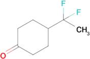 4-(1,1-Difluoroethyl)cyclohexan-1-one