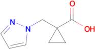 1-((1H-pyrazol-1-yl)methyl)cyclopropane-1-carboxylic acid