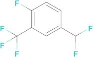 4-(Difluoromethyl)-1-fluoro-2-(trifluoromethyl)benzene