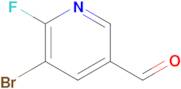 5-Bromo-6-fluoronicotinaldehyde