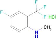 4-Fluoro-N-methyl-2-(trifluoromethyl)aniline hydrochloride