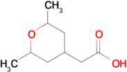 2-(2,6-Dimethyltetrahydro-2H-pyran-4-yl)acetic acid
