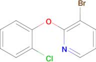 3-Bromo-2-(2-chlorophenoxy)pyridine