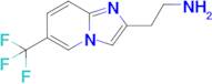 2-(6-(Trifluoromethyl)imidazo[1,2-a]pyridin-2-yl)ethan-1-amine