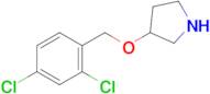 3-((2,4-Dichlorobenzyl)oxy)pyrrolidine