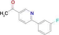 1-(6-(3-Fluorophenyl)pyridin-3-yl)ethan-1-one