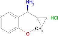 (S)-cyclopropyl(2-methoxyphenyl)methanamine hydrochloride