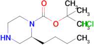 Tert-butyl (S)-2-butylpiperazine-1-carboxylate hydrochloride