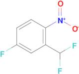 2-(Difluoromethyl)-4-fluoro-1-nitrobenzene