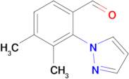 3,4-Dimethyl-2-(1H-pyrazol-1-yl)benzaldehyde