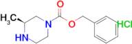 Benzyl (S)-3-methylpiperazine-1-carboxylate hydrochloride