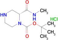 Tert-butyl (R)-2-(methylcarbamoyl)piperazine-1-carboxylate hydrochloride