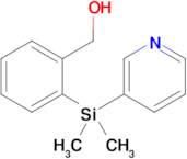 (2-(Dimethyl(pyridin-3-yl)silyl)phenyl)methanol