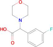 2-(3-Fluorophenyl)-2-morpholinoacetic acid