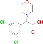 2-(3,5-Dichlorophenyl)-2-morpholinoacetic acid