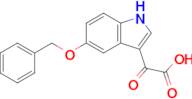 2-(5-(Benzyloxy)-1H-indol-3-yl)-2-oxoacetic acid