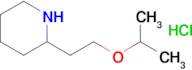 2-(2-Isopropoxyethyl)piperidine hydrochloride