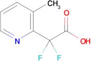 2,2-Difluoro-2-(3-methylpyridin-2-yl)acetic acid