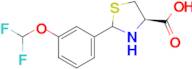 (4R)-2-(3-(difluoromethoxy)phenyl)thiazolidine-4-carboxylic acid