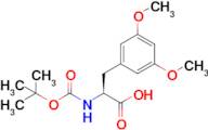 (S)-2-((tert-butoxycarbonyl)amino)-3-(3,5-dimethoxyphenyl)propanoic acid