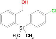 (2-((4-Chlorophenyl)dimethylsilyl)phenyl)methanol