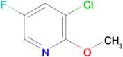 3-Chloro-5-fluoro-2-methoxypyridine