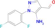 5-Amino-1-(2,4-difluorophenyl)-1H-pyrazole-4-carbaldehyde