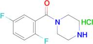 (2,5-Difluorophenyl)(piperazin-1-yl)methanone hydrochloride