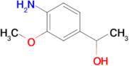 1-(4-Amino-3-methoxyphenyl)ethan-1-ol