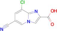 8-Chloro-6-cyanoimidazo[1,2-a]pyridine-2-carboxylic acid