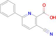 3-Cyano-6-phenylpicolinic acid