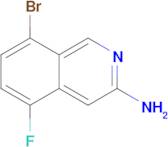 8-Bromo-5-fluoroisoquinolin-3-amine