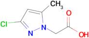 2-(3-Chloro-5-methyl-1H-pyrazol-1-yl)acetic acid