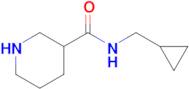 N-(cyclopropylmethyl)piperidine-3-carboxamide