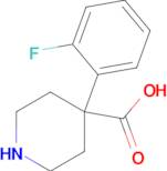 4-(2-Fluorophenyl)piperidine-4-carboxylic acid